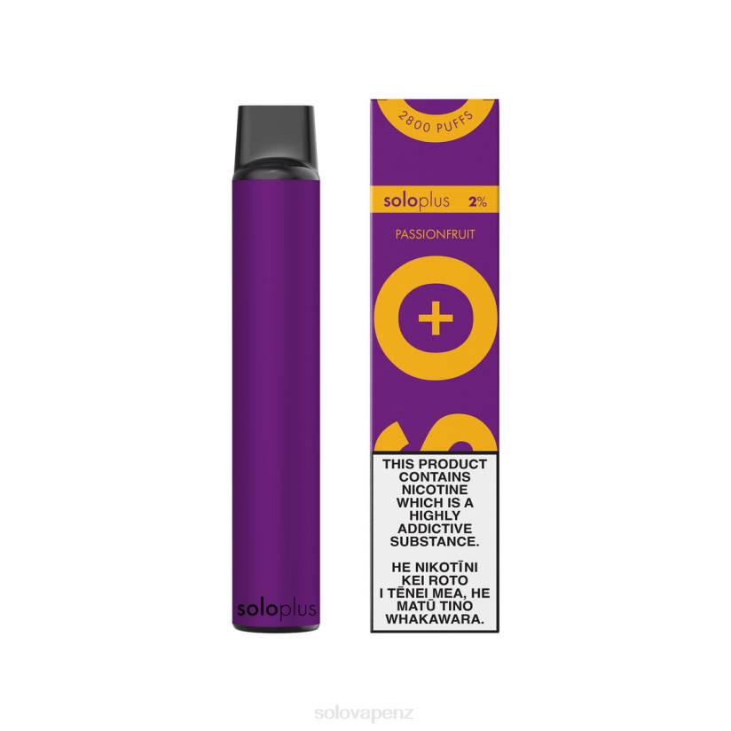Solo Disposable Vape Flavours - Solo Plus Disposable Vape Passionfruit 8XP829