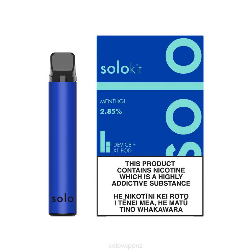 Solo Disposable Vape Flavours - Solo Pod Kit Menthol 8XP847