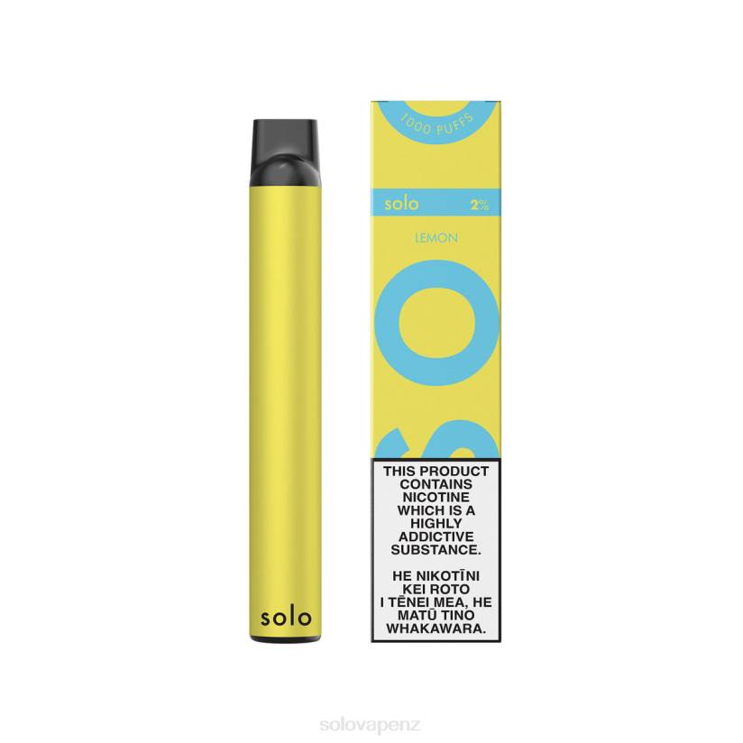 Solo Disposable Vape NZ - Solo Disposable Vape Lemon 8XP815