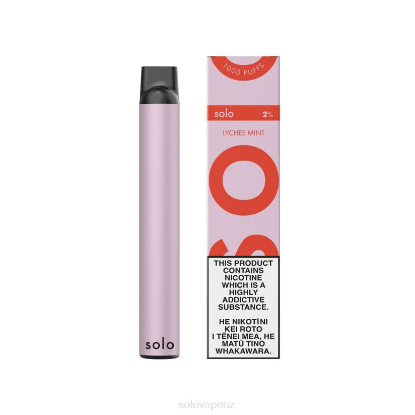 Solo Disposable Vape NZ - Solo Disposable Vape Lychee Mint 8XP89