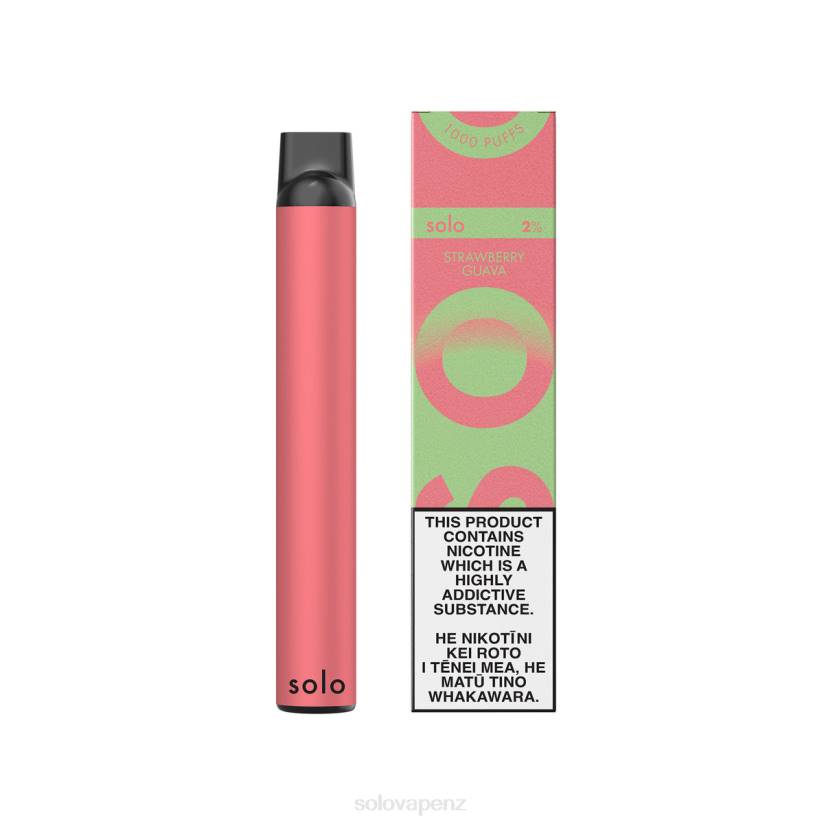 Solo Disposable Vape NZ - Solo Disposable Vape Paradise Collection Strawberry Guava 8XP821
