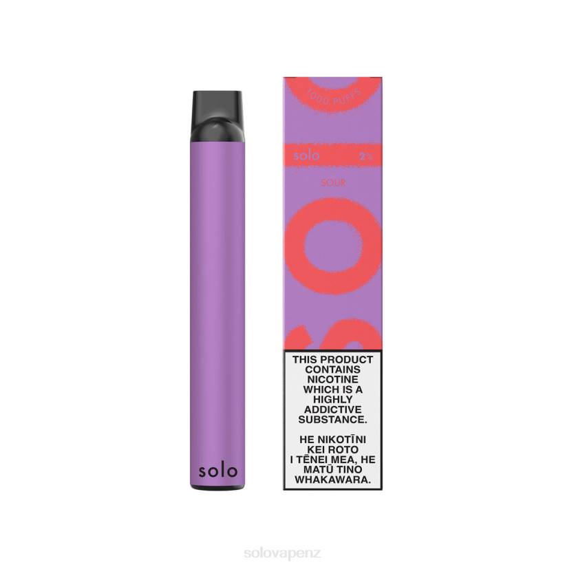 Solo Disposable Vape NZ - Solo Disposable Vape Sour 8XP83