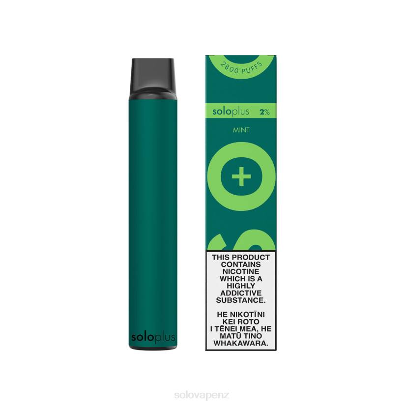 Solo Disposable Vape NZ - Solo Plus Disposable Vape Mint 8XP833