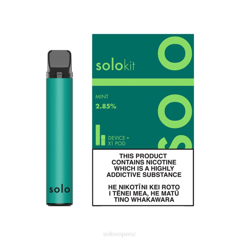 Solo Disposable Vape Review - Solo Pod Kit Mint 8XP846