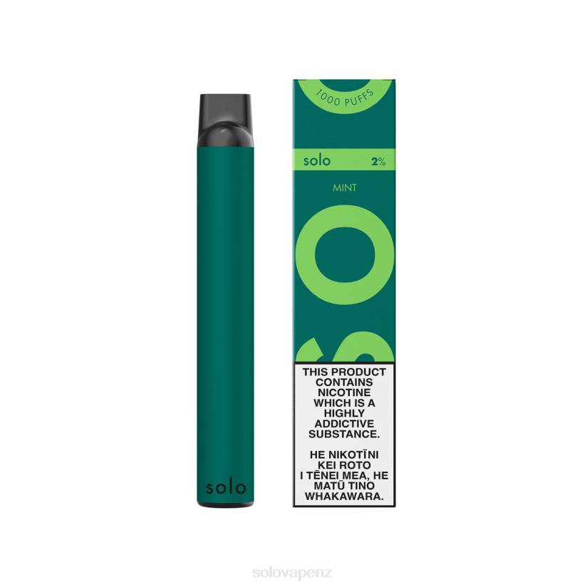 Solo Vape NZ - Solo Disposable Vape Mint 8XP81