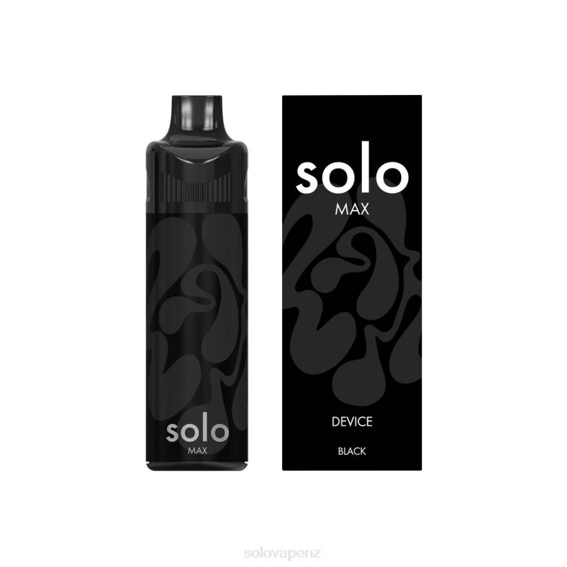 Solo Vape New Zealand - Solo MAX Pod Device Black 8XP872